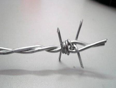 Galvanized thorn rope is mainly marketed to farms