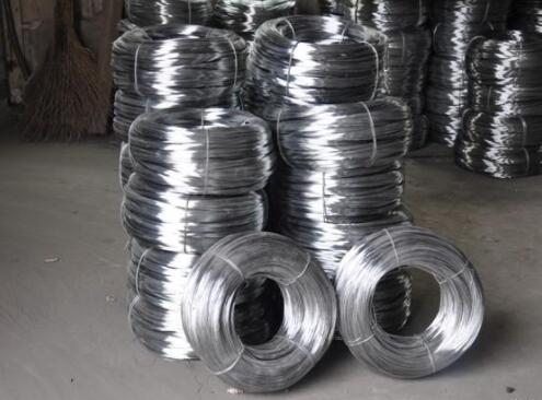 Galvanizing process of large coil galvanized wire