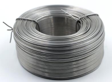 Package and bind galvanized wire