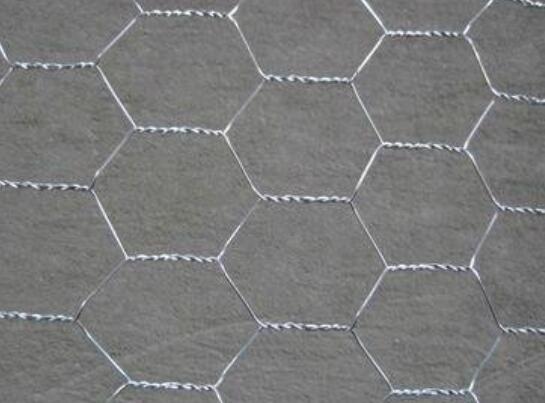 Impregnated hexagonal chicken wire