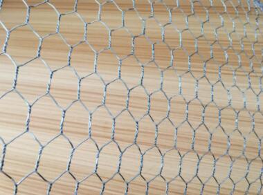 Twisted hexagonal mesh production plant